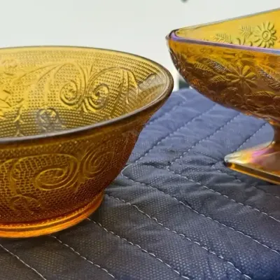 Vintage Carnival Glass And More