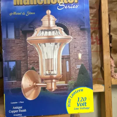 Malibu outdoor lighting in box
