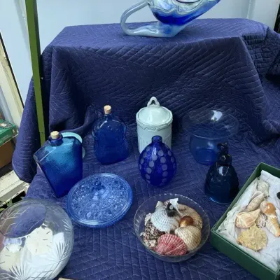 Blue Glass Seaside Collection