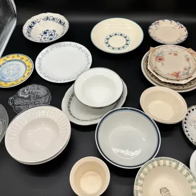 Mismatched Plates but most go for decent money reselling.