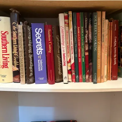 Southern Living and other southern Cookbooks
