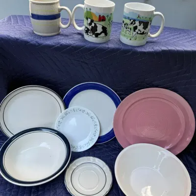 Eclectic Dishware