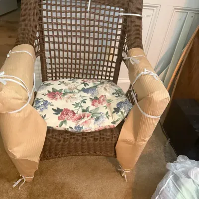 New Wicker Chair, Relax With Wicker…