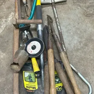 Assorted Hand tools/Yard tools
