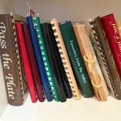 Vintage Faith based Recipe books