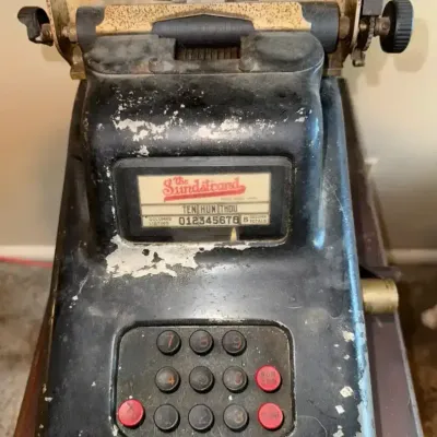 Sundstrand Speed Adding Machine 