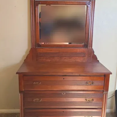 Antique Victorian Dresser 