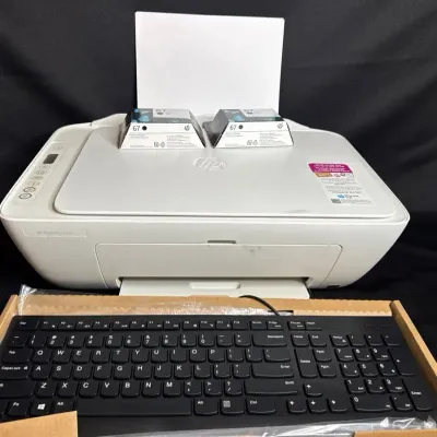 HP Deskjet 2734e & Leveno Keyboard 