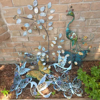 Metal Patio Wall Decor-2