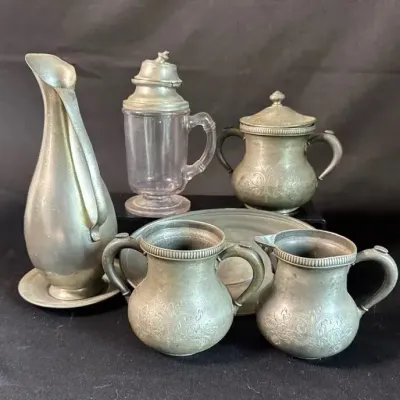 Forbes Silver Co & Metawa Holland Pewter 