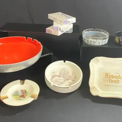 Vintage Ashtrays: Limoge, Caesars Palace and More