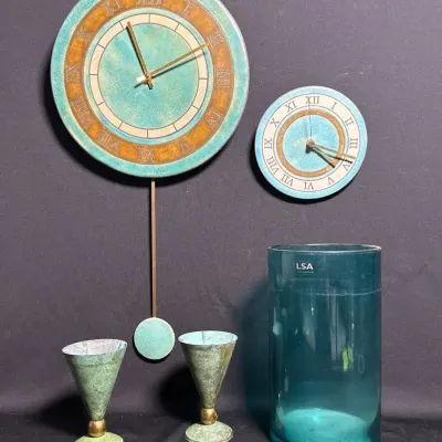 Clocks From Italy And More Turquoise Assortment 