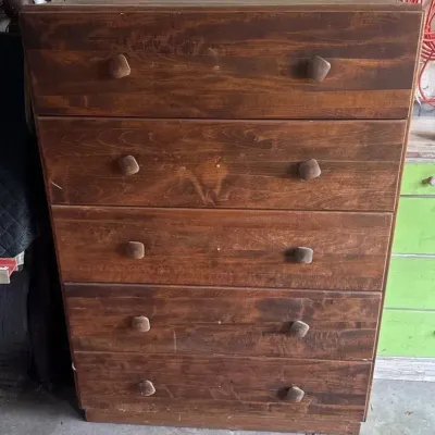 Solid Wood Chest Of Drawers 