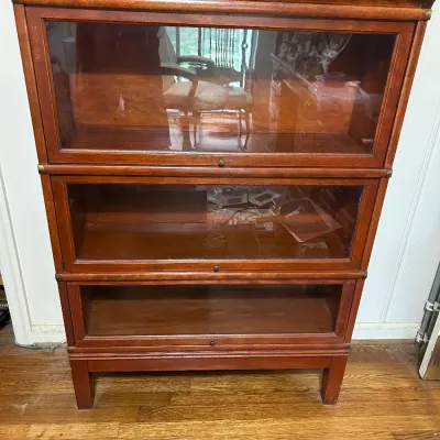 Three-tier Stacking Barrister Bookcase