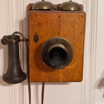 Antique Wall Mounted Telephone