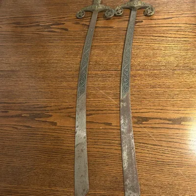Curved Ceremonial Swords