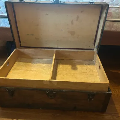Antique Steamer Trunk