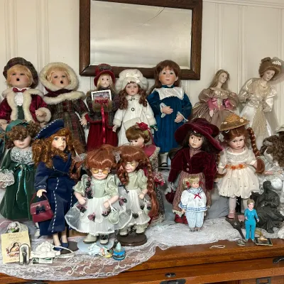 Vintage Porcelain Dolls