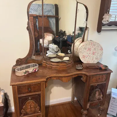 Antique Makeup/Dressing Table