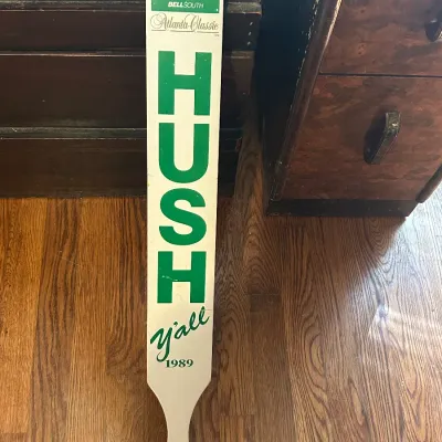 1989 BellSouth Atlanta Classic "Hush Y'all" Golf Marshall Paddle