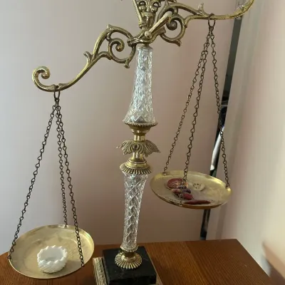 Vintage Scales of Justice