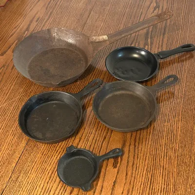 Assorted Cast Iron Skillets