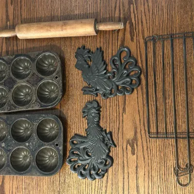 Collection of Vintage and Antique Kitchen Items