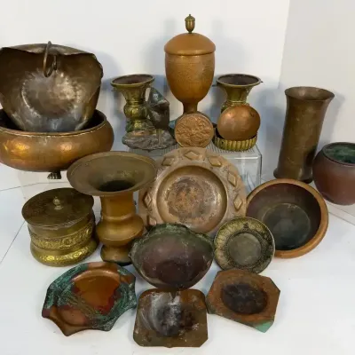 Vintage International Metalware 