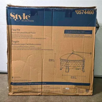 Unused Style Selections Fire Pit - 30x22"