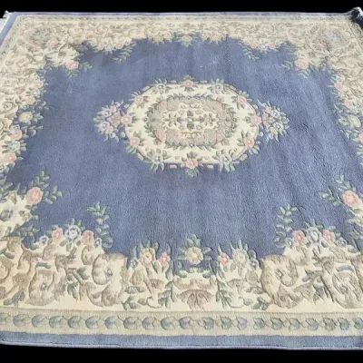 Aubusson-Style Room Sized Area Rug - 8'x10'4"