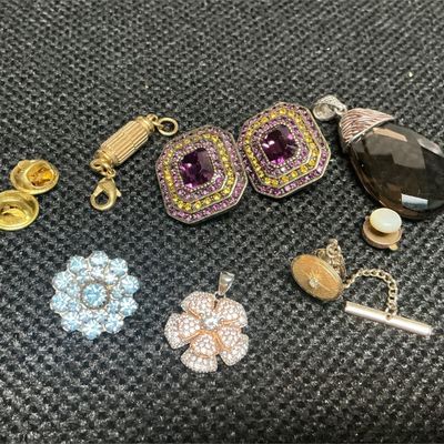 Sale Photo Thumbnail #151: sparkle earrings and pendants