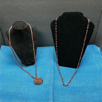Sale Photo Thumbnail #50: Lot # : 57 - Seed Necklaces
