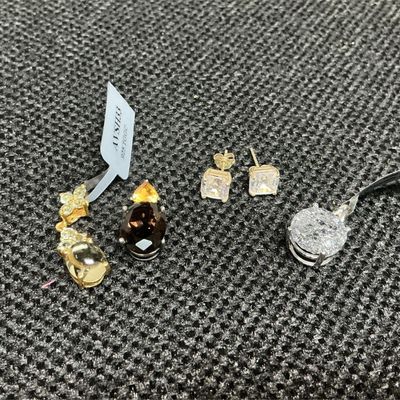 Sale Photo Thumbnail #152: Lot # : 169 - 925 Pendents and Earrings
