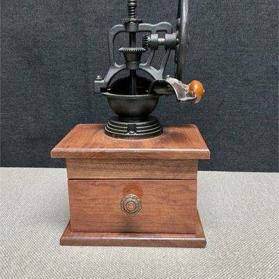 Sale Photo Thumbnail #24: Lot # : 31 - Vintage Coffee Grinder
