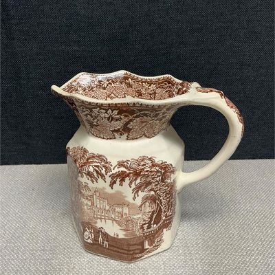 Sale Photo Thumbnail #41: Lot # : 48 - Antique Mason's Ironstone Pitcher - England

