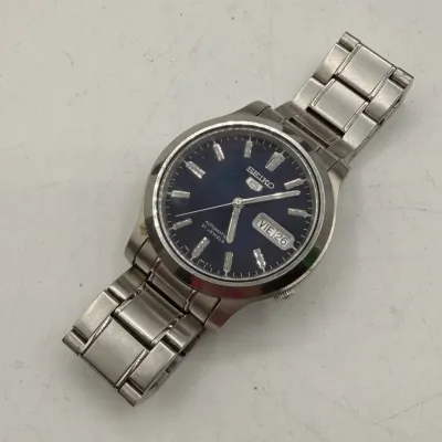 Sale Photo Thumbnail #68: Seiko 5 Automatic 17 Jewels Stainless Steel Men's Wristwatch – Working 