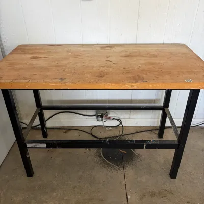 Sale Photo Thumbnail #64: Structural Concepts Contempra MS48BCD Butcher Block Workbench – 48”