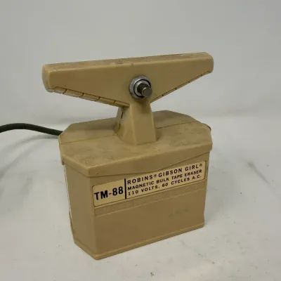 Sale Photo Thumbnail #36: VINTAGE ROBINS GIBSON GIRL TM-88 MAGNETIC BULK TAPE ERASER