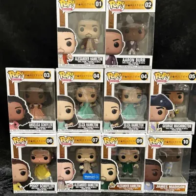 HAMILTON Funko POP! Broadway Figures, Set of 10