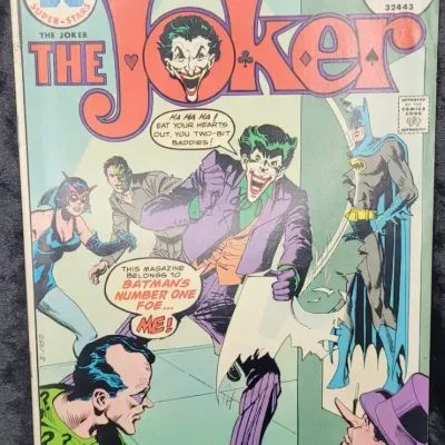 The Joker #1 Comic Book, DC Comics, May 1975