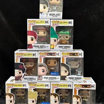 THE OFFICE Funko POP! Figures, Special Edition Variants, Set of 10
