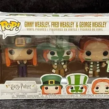 3 Funko Pop! Harry Potter Buckbeak Flocked Exclusives & Weasley 3-Pack