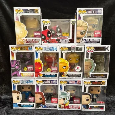 MARVEL Funko POP! Figures, Set of 11