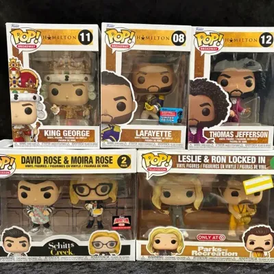 5 Funko Pop! Hamilton, Schitt’s Creek & Parks and Recreation Sets With Exclusives