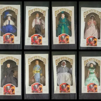 9 Gone With The Wind Dolls, By World Doll