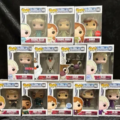 Disney Frozen II Funko POP! Figures: Elsa, Anna, Olaf & More, Set of 12