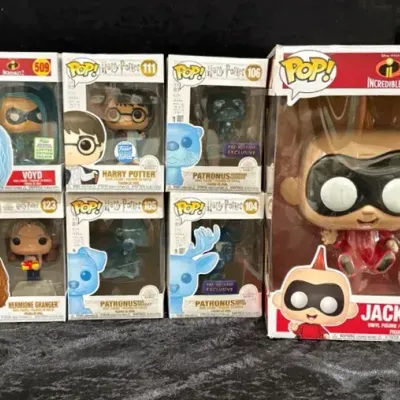Funko POP! Harry Potter, Patronus & Incredibles 2 Figures, Set of 7