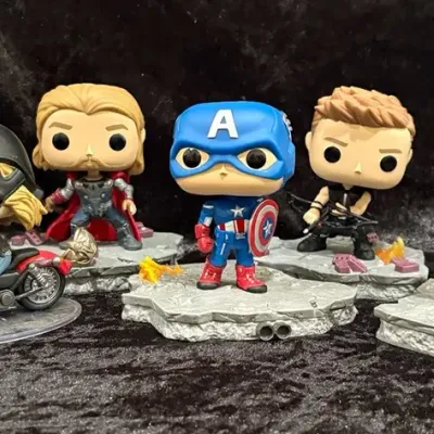 (WATCH VIDEOS) Huge Funko Pop! Vinyl Figure Collection, Marvel, Disney, DC, Gold Chrome & Pop! Rides