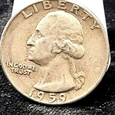 1959 Washington Silver Quarter