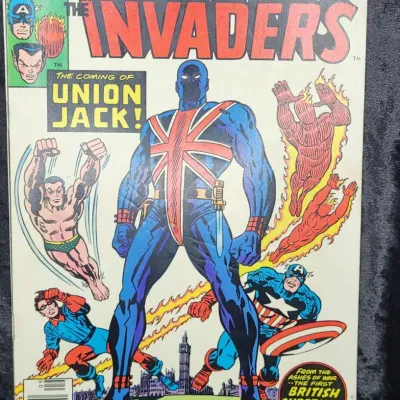 The Invaders #8 Comic Book, September 1976, Marvel Comics Group
